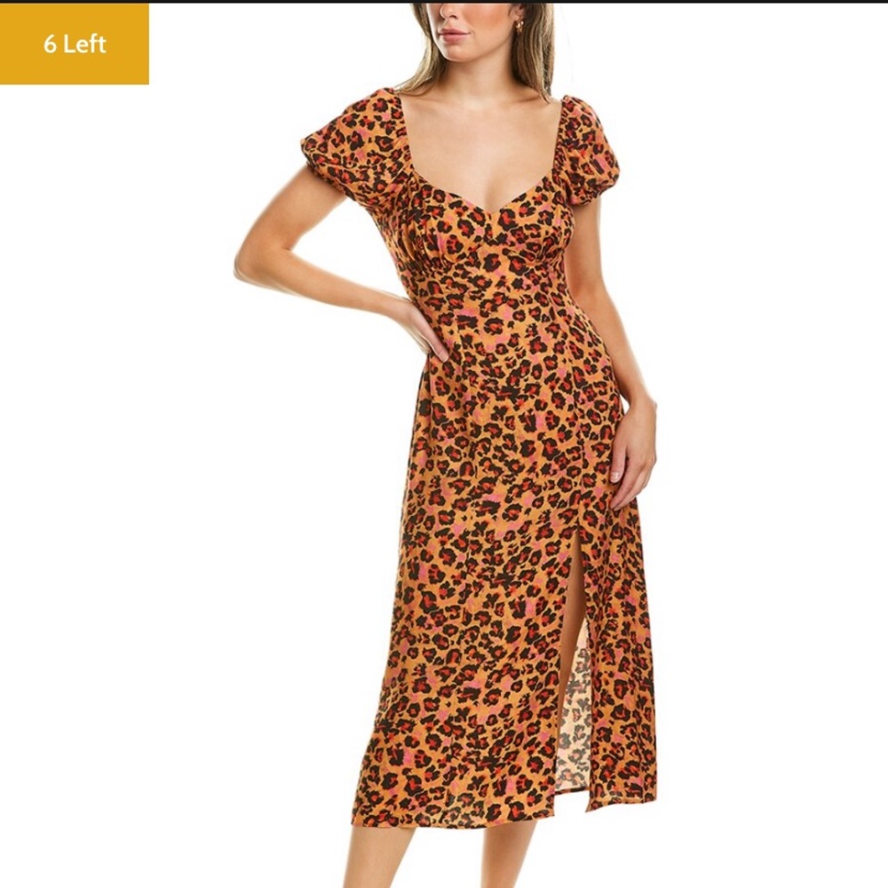 🖤🧡French Connection Ameli Midi Dress